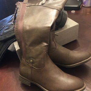 Maurice’s Brown Riding Boots - Wide Calf